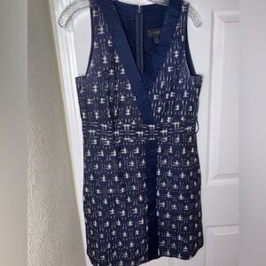 I Crew Faux Ikat Wrapped Dress. Size 4.